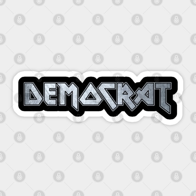 Democrat Sticker by KubikoBakhar